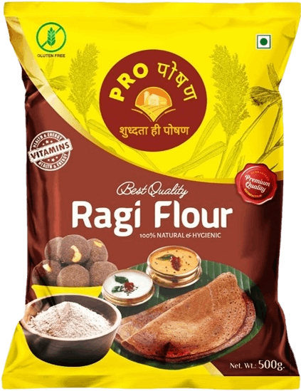 Pro Poshan Premium Ragi Flour 500g