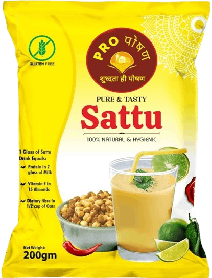 Pro Poshan Premium Chana Sattu (Protein Powder) 200gm