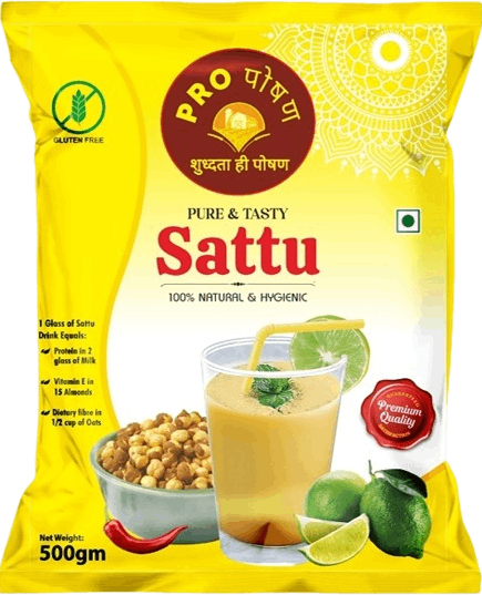 Pro Poshan Premium Chana Sattu (Protein Powder) 500gm