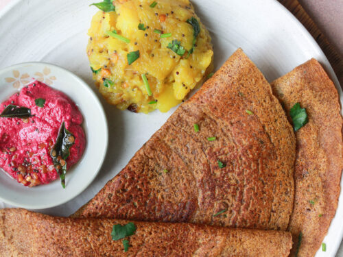 Ragi Instant Dosa (No Fermentation)